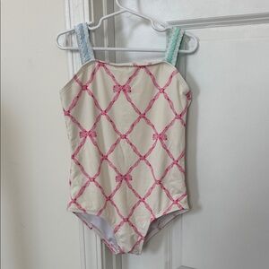 The Beaufort Bonnet Company Pink and white Swimsuit